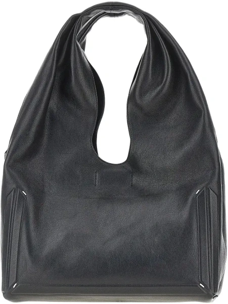 Geanta de umar Leather medium 'Box' bag