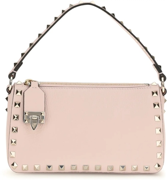 Geanta de umar Rockstud leather Shoulder Bag