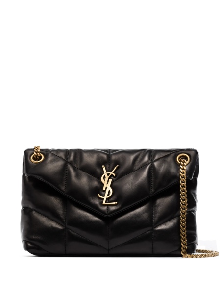 Geanta de umar Saint Laurent Loulou neagra