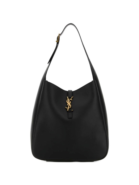 Geanta de umar Saint Laurent neagra din piele