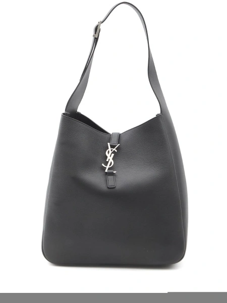 Geanta de umar Saint Laurent neagra din piele