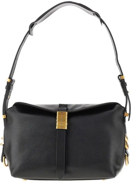 Geanta de umar Small Saddle Baguette leather bag