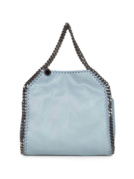 Geanta de umar Stella McCartney falabella albastra din polyester