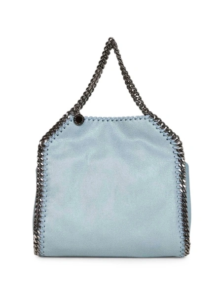 Geanta de umar Stella McCartney falabella albastra din polyester