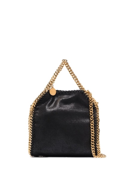 Geanta de umar Stella McCartney falabella neagra din material textil