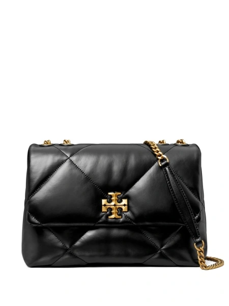 Geanta de umar Tory Burch neagra din piele