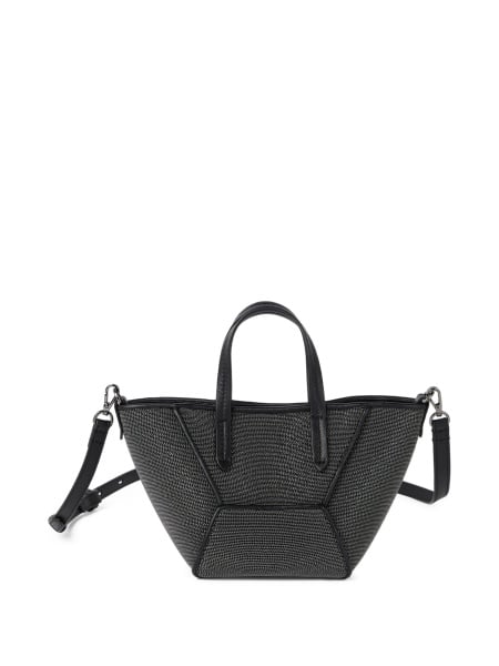 Geanta mini Brunello Cucinelli neagra din piele