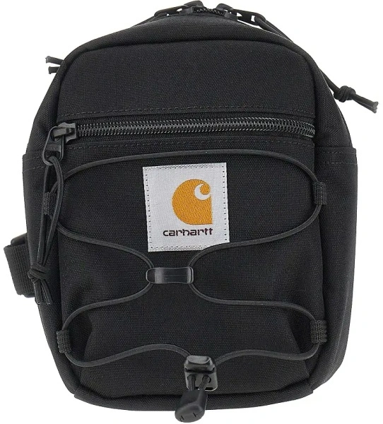 Geanta tip postas Carhartt neagra 'Kickflip'