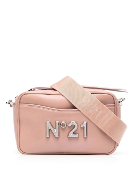 Geanta tip postas N°21 roz din piele