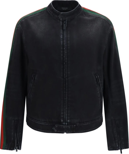 Geci Cotton denim biker Jacket