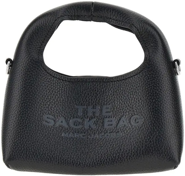 Genti Grained leather micro 'The Sack' bag