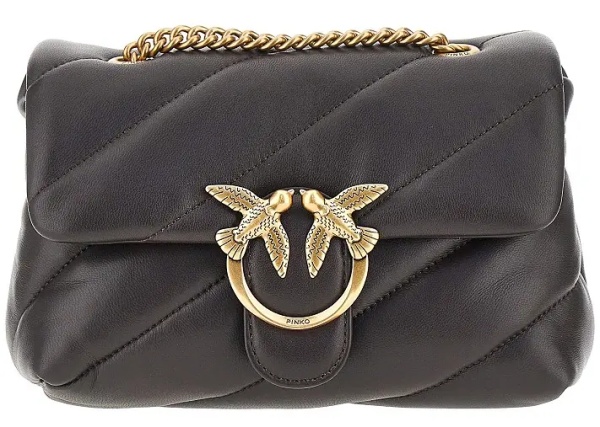 Genti Love Mini Puff nappa leather bag