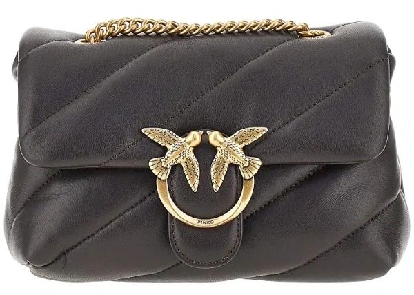 Genti Love Mini Puff nappa leather bag