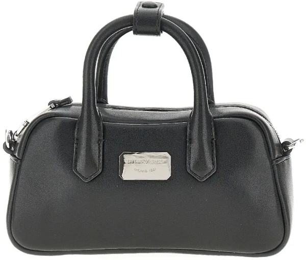 Genti Nappa leather mini bowling bag