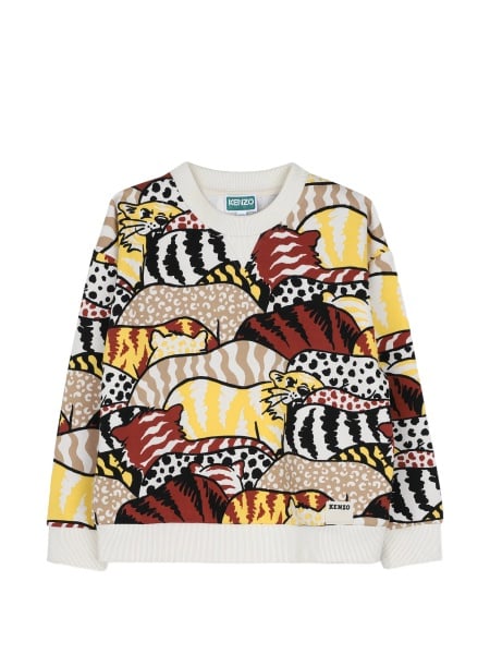 Hanorac Kenzo neutru din bumbac