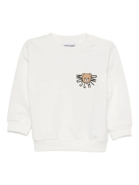 Hanorac Moschino alb