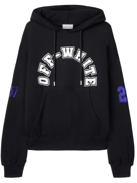 Hanorac Off-White Varsity negru