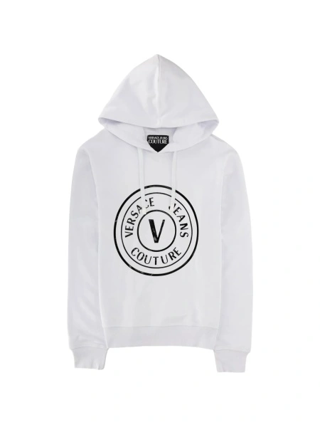Hanorac Versace Jeans Couture alb