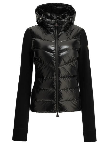 Hanorace Padded Zip-Up Sweatshirt