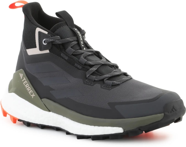 Incaltaminte Adidas Terrex Free Hiker GORE-TEX Hiking Shoes 2.0 carbon/grey six/core black