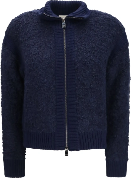 Jacheta Alpaca-blend bouclé