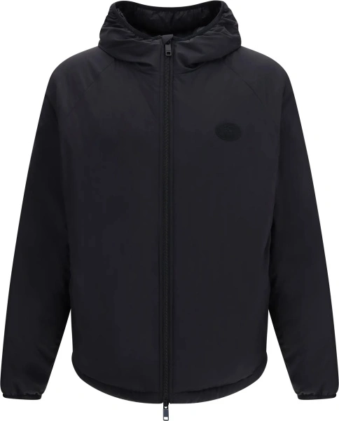 Jacheta Burberry neagra din nylon