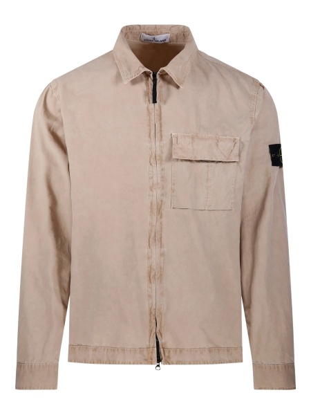 Jacheta camasa Stone Island neutra