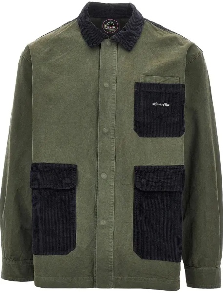 Jacheta Canvas and corduroy saharienne jacket