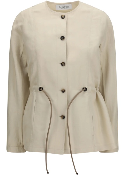 Jacheta Carezza Jacket in linen and silk blend