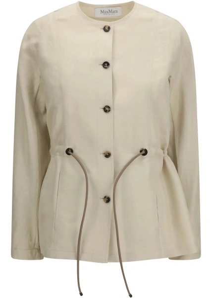 Jacheta Carezza Jacket in linen and silk blend