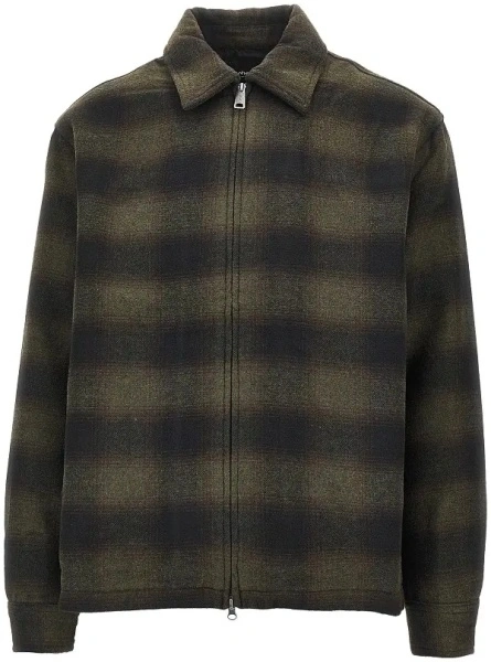 Jacheta Carhartt verde din fetru
