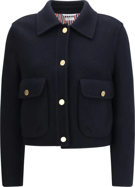 Jacheta Cropped virgin wool Jacket