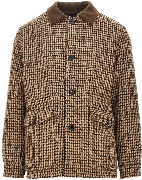 Jacheta 'Dalila' padded Harris Tweed jacket