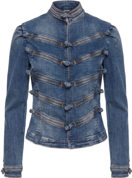 Jacheta Denim jacket with seam details