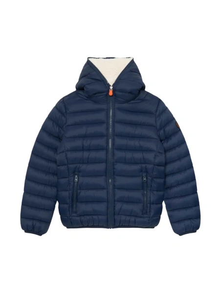 Jacheta FINNEGAN HOODED JACKET WITH TEDDY LININ
