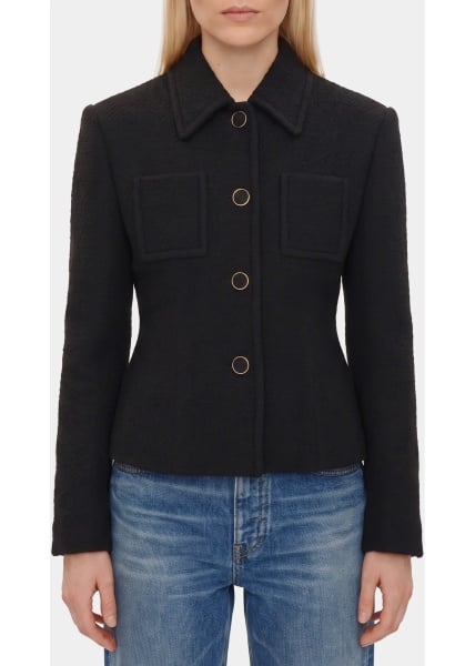Jacheta Fitted Tailored Jacket