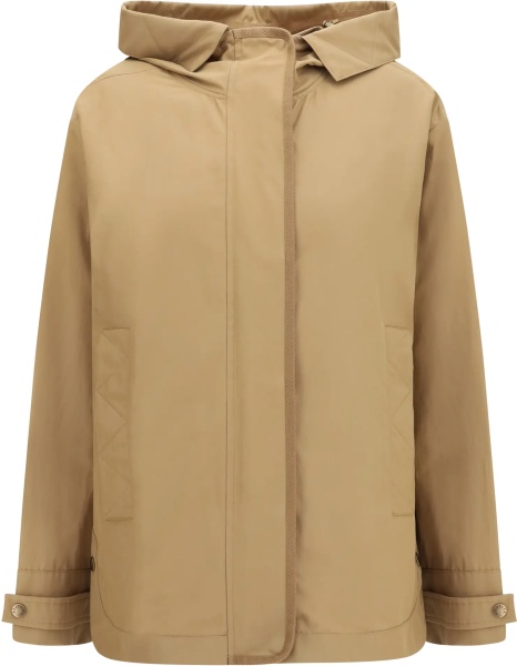 Jacheta Hooded Jacket with logo patch