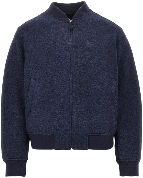 Jacheta Jersey jacket with jacquard Arnica motif