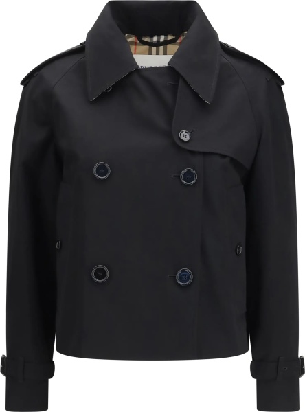 Jacheta Mayfair cropped Trench Jacket in gabardine