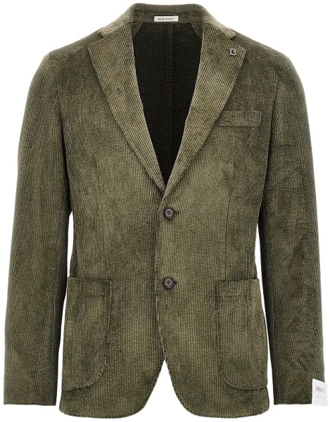 Jacheta 'Venezia' corduroy single-breasted jacket