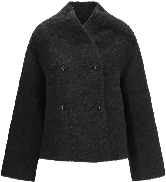 Jacheta Wes double breasted alpaca Jacket