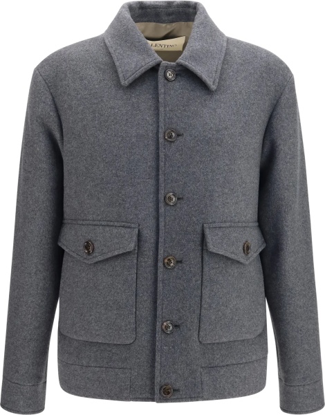 Jacheta Wool and cashmere Jacket
