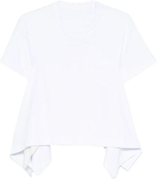 Light Weight Denim x Cotton Jersey T-shirt