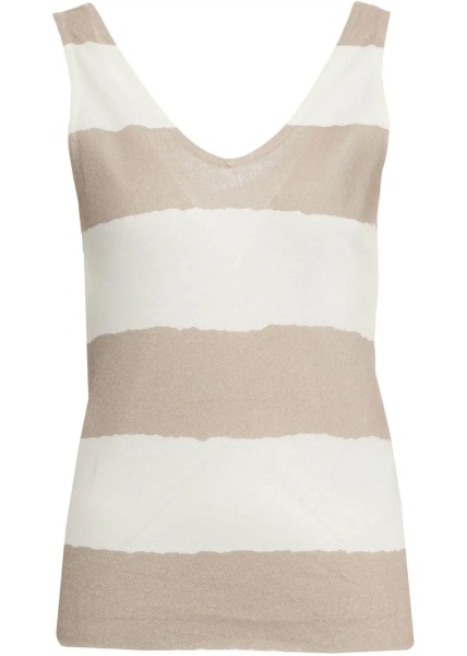 Maiou Cotton and linen blend top