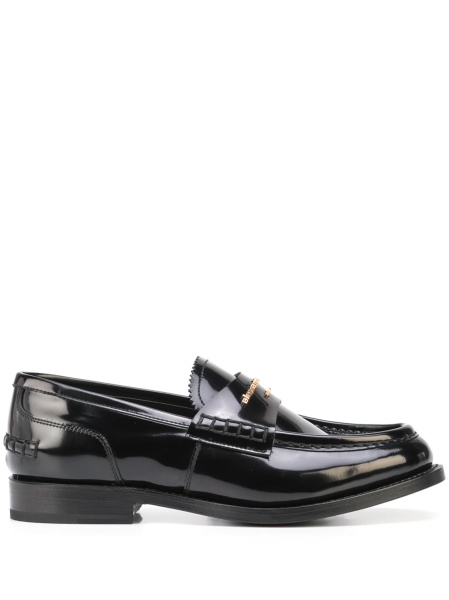 Mocasini Alexander Wang negri din piele
