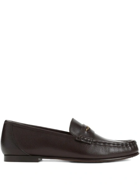 Mocasini Chloe maro din piele