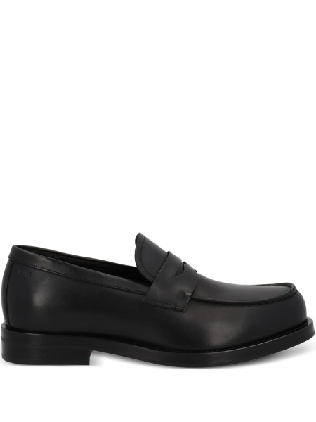 Mocasini Hugo Boss negri din piele