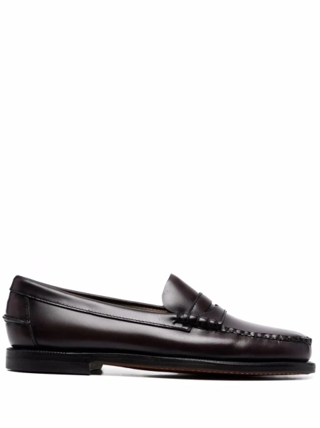 Mocasini Sebago maro din piele