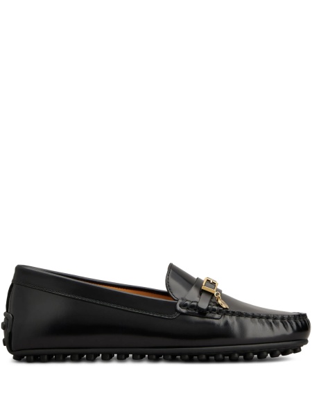 Mocasini TOD'S negri din piele