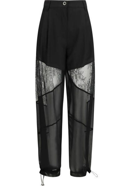 Nacy Pants with lace inserts
